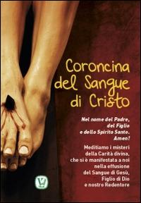 Coroncina del Sangue di Cristo - copertina