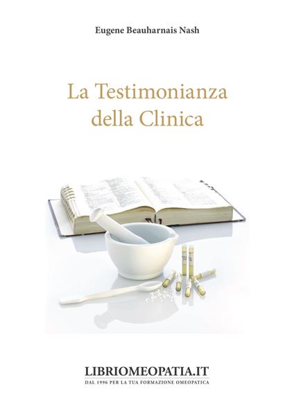 La testimonianza della clinica - Eugene Beauharnais Nash - copertina