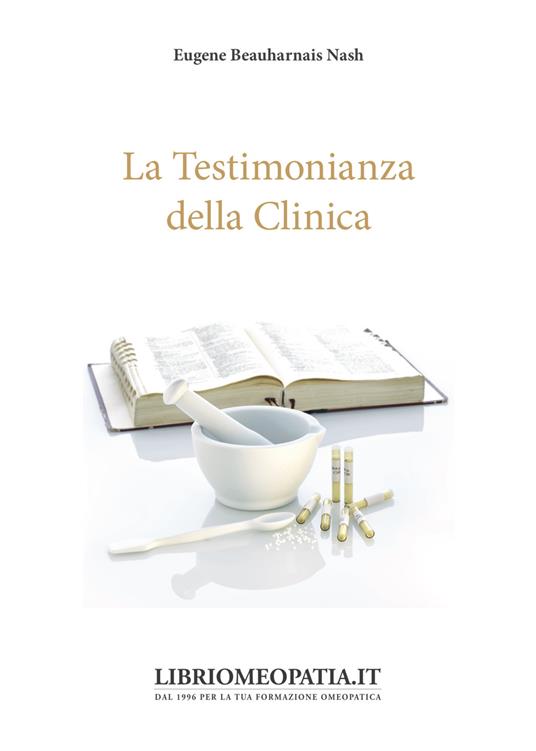 La testimonianza della clinica - Eugene Beauharnais Nash - copertina