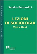Lezioni di sociologia. Vico e Kant