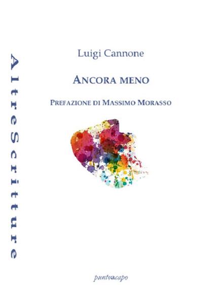 Ancora meno - Luigi Cannone - copertina