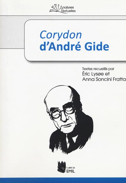 «Corydon» d'Andre Gide. Edizione francese - copertina