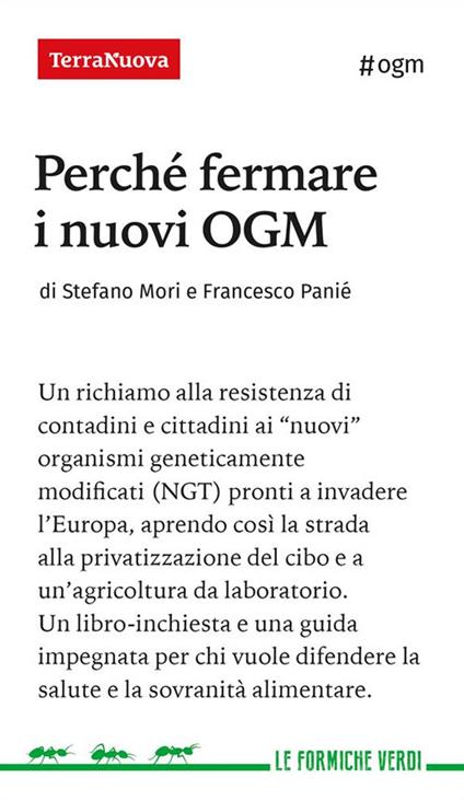 Perché fermare i nuovi OGM - Stefano Mori,Francesco Panié - ebook