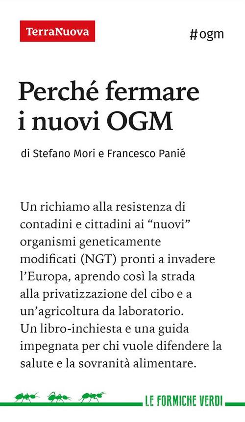 Perché fermare i nuovi OGM - Stefano Mori,Francesco Panié - ebook