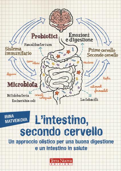 L'intestino, secondo cervello. Un approccio olistico per una buona digestione e un intestino in salute - Irina Matveikova - copertina