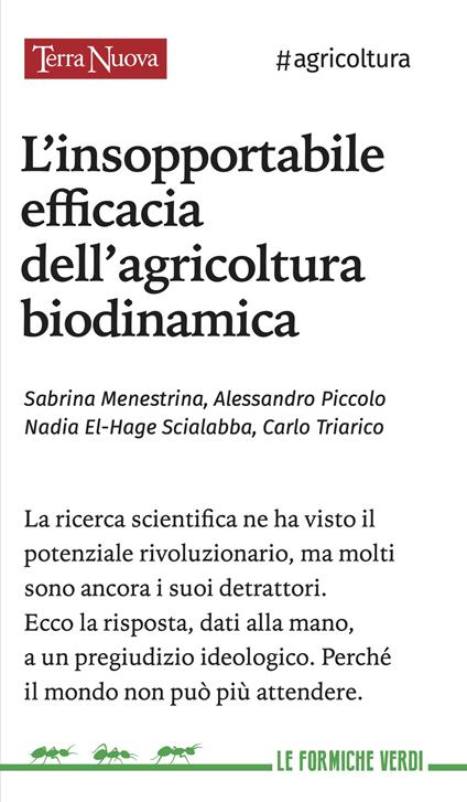 L'insopportabile efficacia dell'agricoltura biodinamica - Sabrina Menestrina,Alessandro Piccolo,Carlo Triarico - copertina