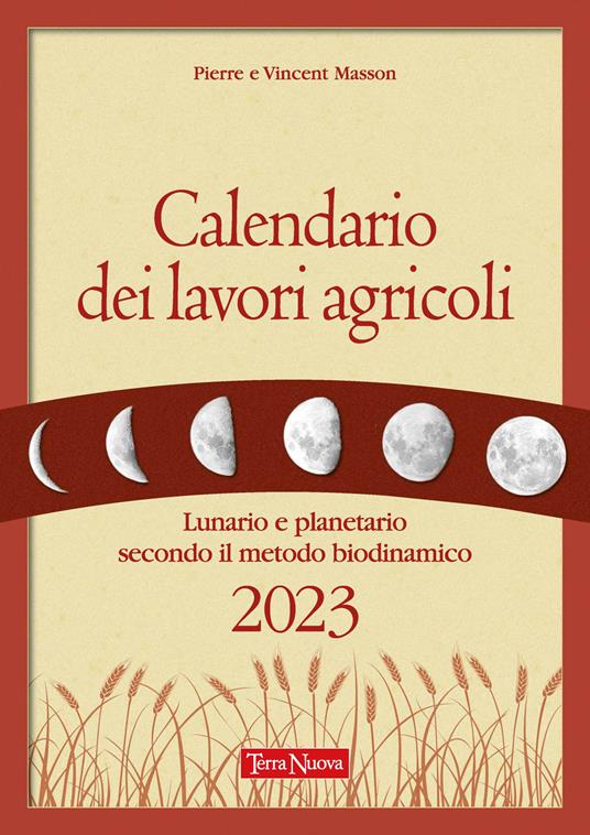 Calendario 2024 - Lunario delle semine e dei lavori