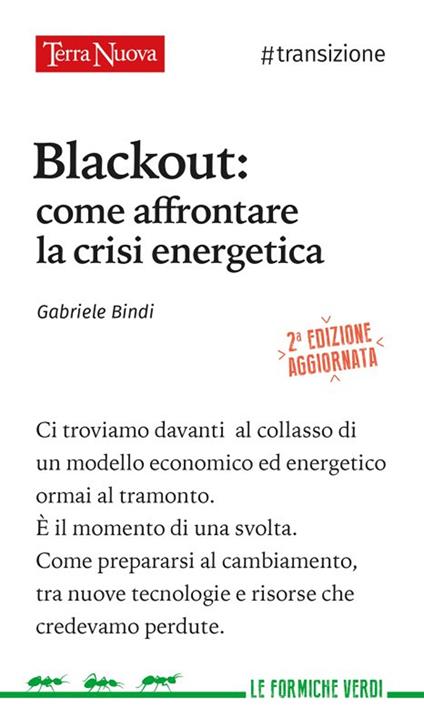 Blackout. Come affrontare la crisi energetica - Gabriele Bindi - copertina