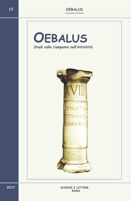 Oebalus. Studi sulla Campania nell'antichità. Vol. 12 - copertina