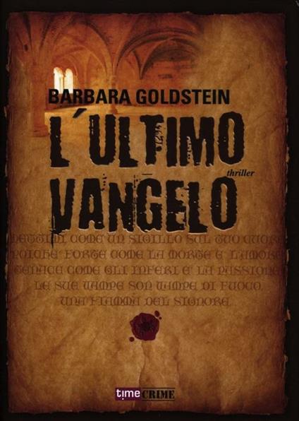 L'ultimo vangelo - Barbara Goldstein - copertina