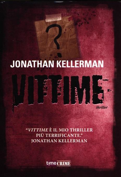 Vittime - Jonathan Kellerman - copertina