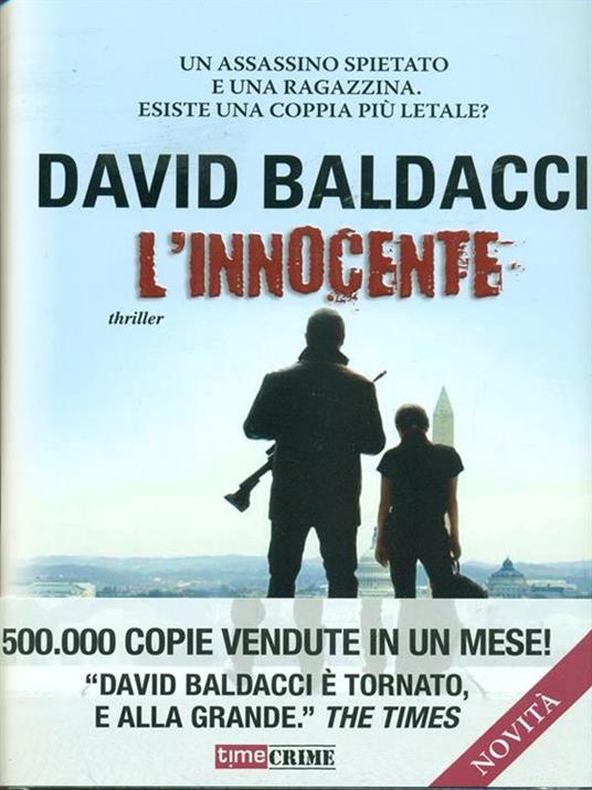 L'innocente - David Baldacci - copertina