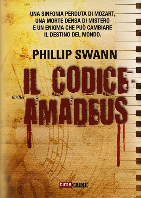 Il codice Amadeus - Phillip Swann - copertina