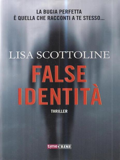 False identità - Lisa Scottoline - copertina