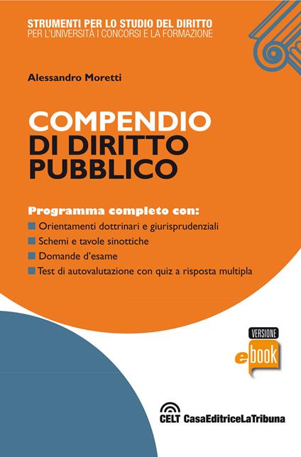 Compendio di diritto pubblico - Alessandro Moretti - ebook