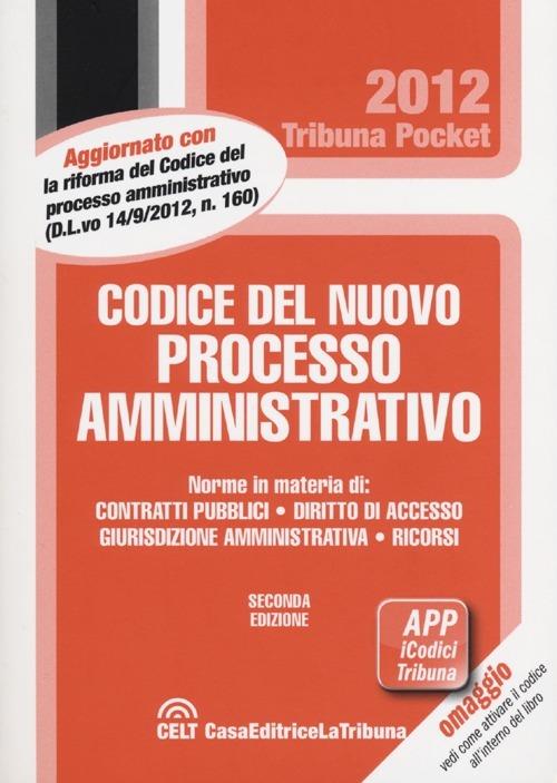 Codice del nuovo processo amministrativo - copertina