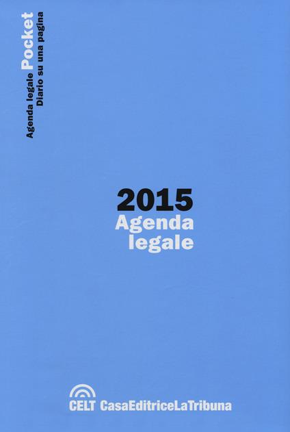 Agenda legale pocket 2015 - copertina