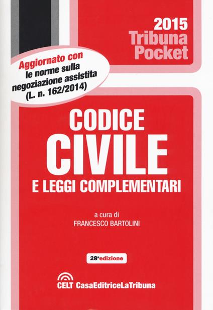 Codice civile e leggi complementari - copertina