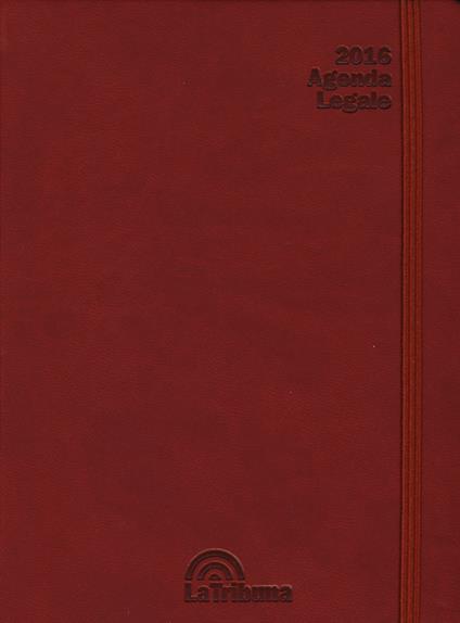 Agenda legale 2016. Ediz. rossa - copertina