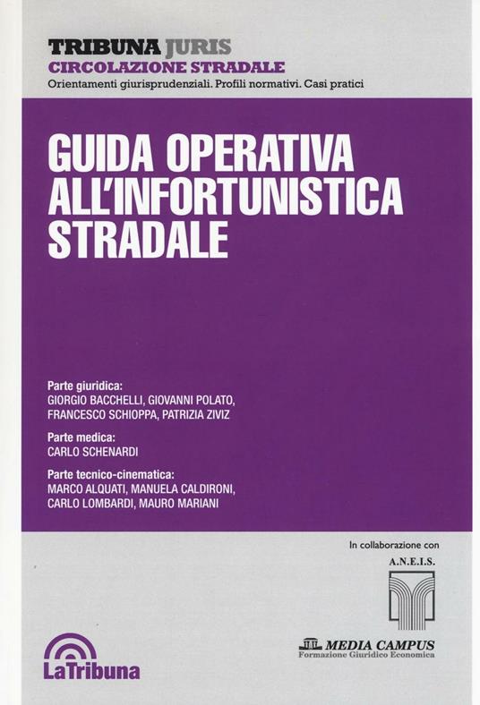 Guida operativa all'infortunistica stradale - copertina