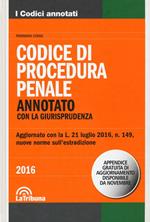 Il codice di procedura penale. Annotato con la giurisprudenza