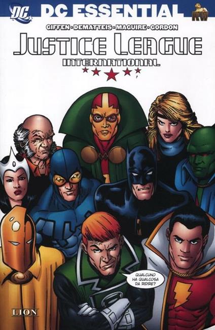 Justice League International. Vol. 1 - copertina