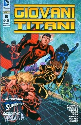 Giovani titani. Vol. 8 - Scott Lobdell,Brett Booth,Fabian Nicieza - copertina