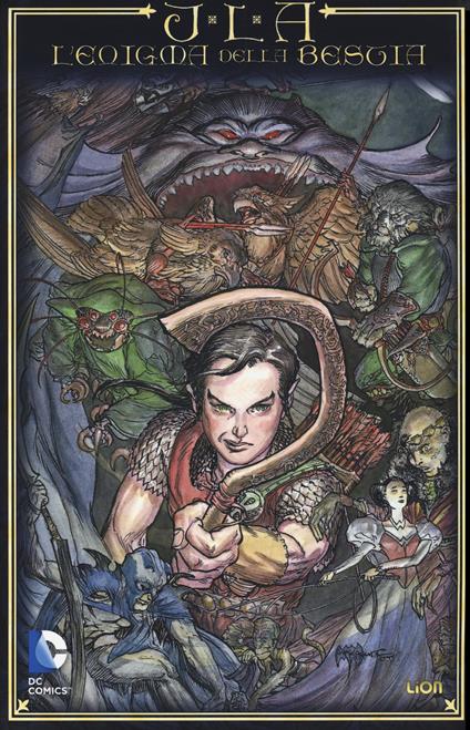 JLA. L'enigma della bestia - copertina