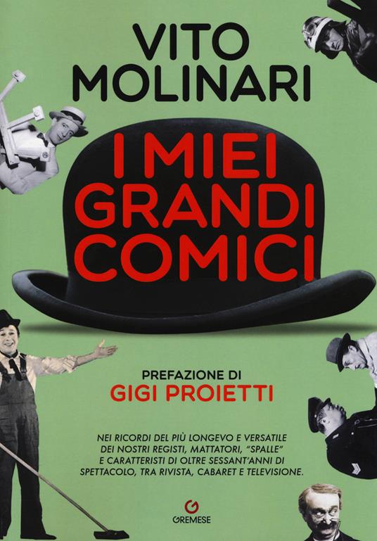 I miei grandi comici - Vito Molinari - copertina