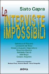 Le interviste impossibili - Sisto Capra - copertina