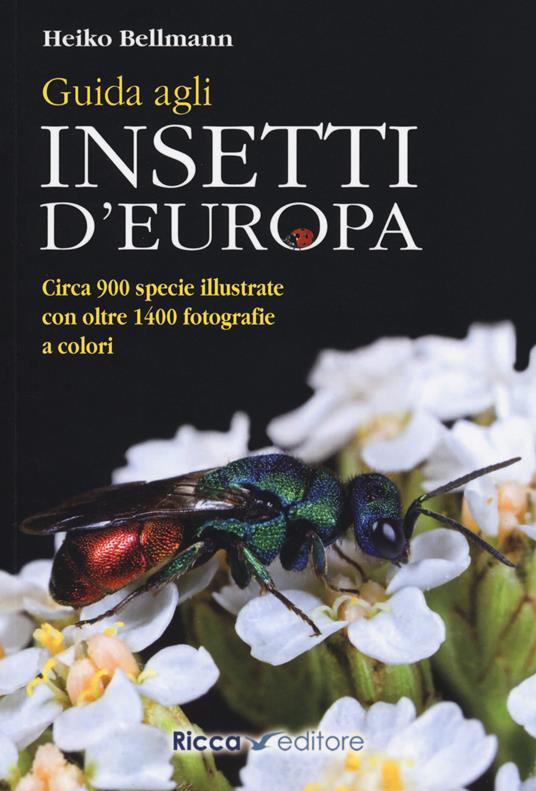 Guida agli insetti d'Europa. Ediz. illustrata - Heiko Bellmann - copertina