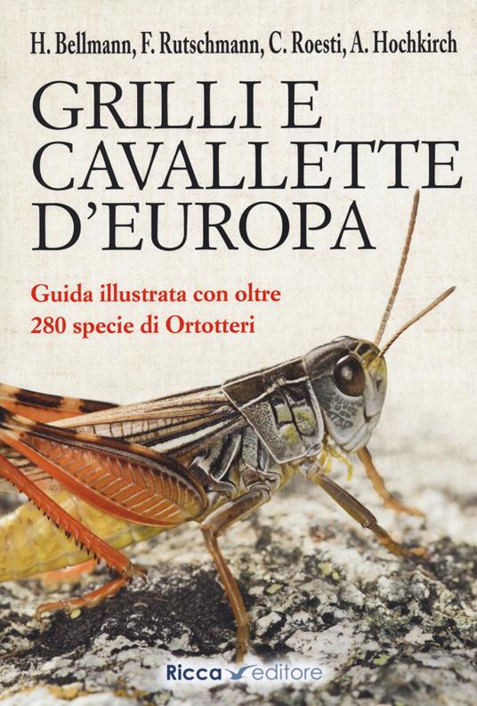 Grilli e cavallette d'Europa - Heiko Bellmann - copertina