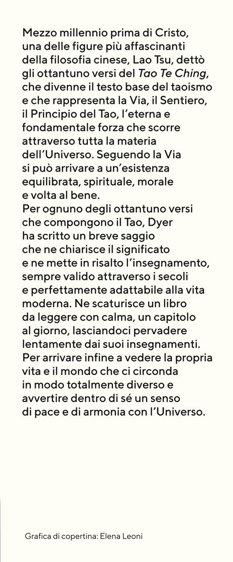 La saggezza del tao. Come cambiare modo di pensare per vivere meglio - Wayne W. Dyer - 4