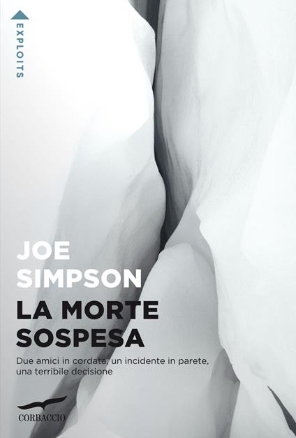 La morte sospesa - Joe Simpson - copertina