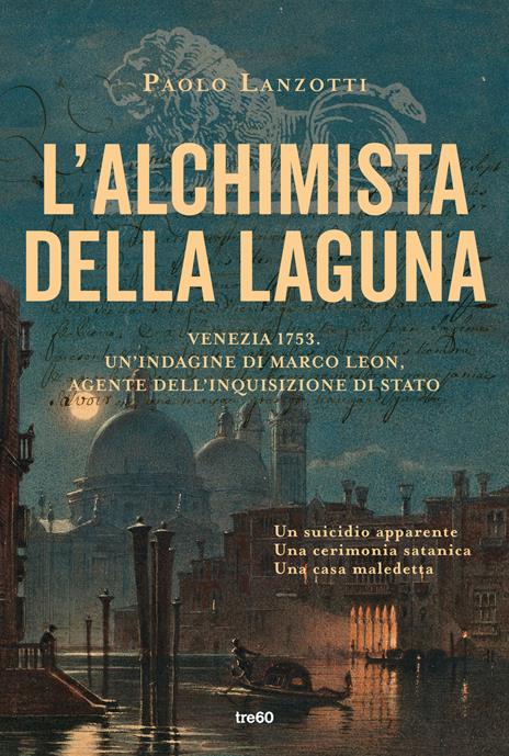 L'alchimista della laguna - Paolo Lanzotti - copertina