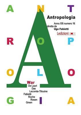 Antropologia. Ediz. inglese. Vol. 16: War - copertina