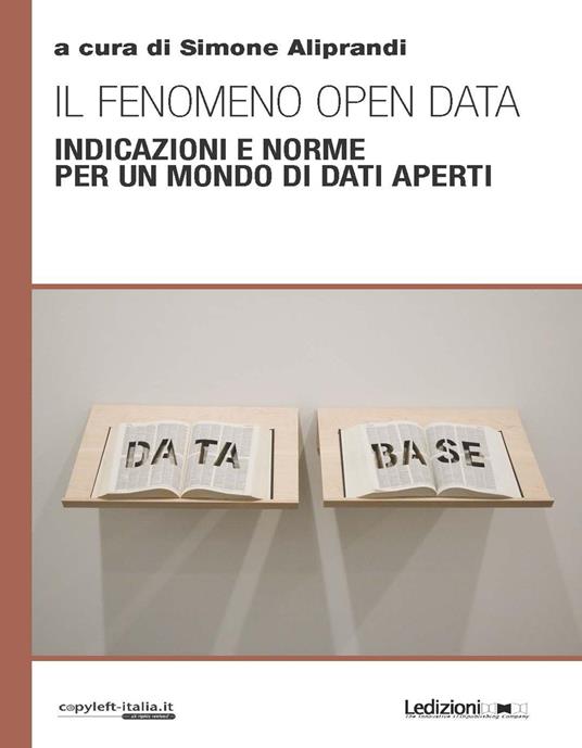 Il fenomeno open data. Indicazioni e norme per un mondo di dati aperti - copertina