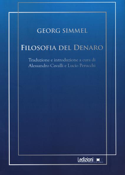 Filosofia del denaro - Georg Simmel - copertina