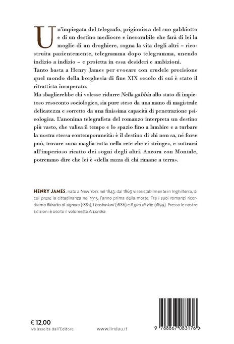 Nella gabbia - Henry James - 3