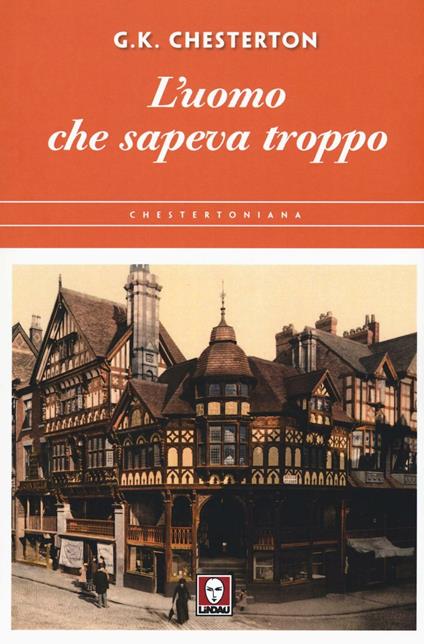 L'uomo che sapeva troppo - Gilbert Keith Chesterton - copertina