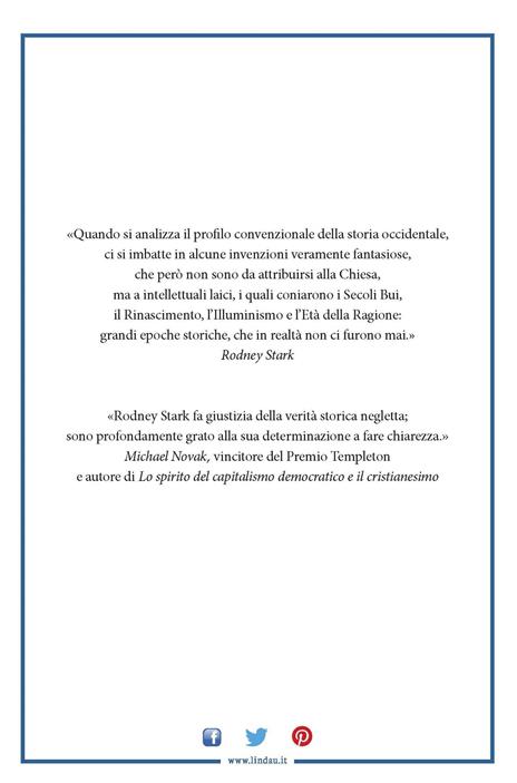 False testimonianze. Come smascherare alcuni secoli di storia anticattolica - Rodney Stark - 4