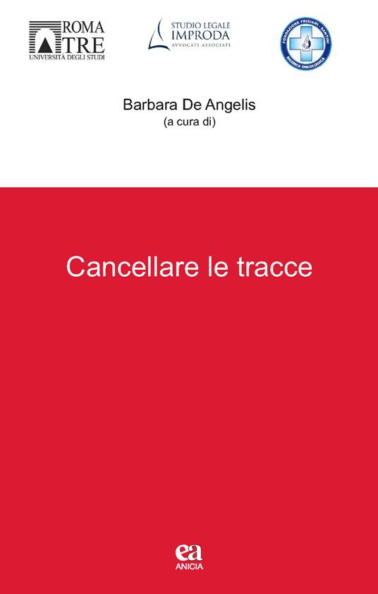 Cancellare le tracce - copertina