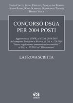 Concorso DSGA 2004 posti. La prova scritta