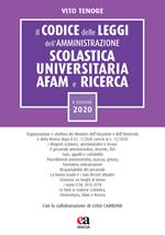 Il codice delle leggi dell'amministrazione scolastica universitaria, AFAM e ricerca