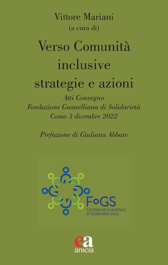 Verso comunità inclusive strategie e azioni. Atti del Convegno (Como, 3 dicembre 2022) - copertina