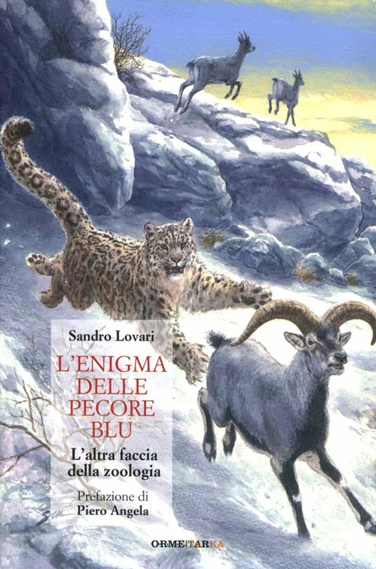 L'enigma delle pecore blu. L'altra faccia della zoologia - Sandro Lovari - copertina