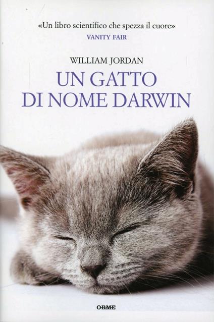 Un gatto di nome Darwin - William Jordan - copertina