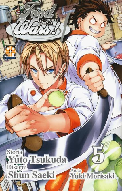 Food wars!. Vol. 5 - Yuto Tsukuda,Shun Saeki,Yuki Morisaki - copertina