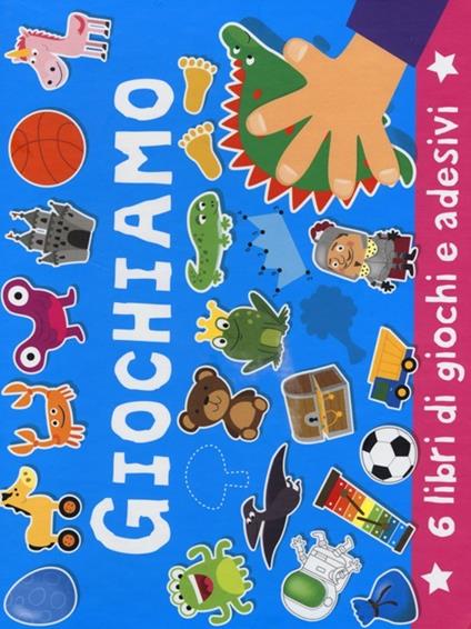 Giochiamo. Con adesivi. Ediz. illustrata - copertina