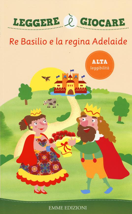 Re Basilio e la regina Adelaide - Irene Mazza - copertina